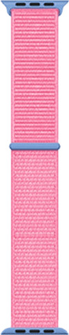 רצועה לאפל ווטש 42/44/45/49mm ניילון ורוד KZ04# Pink Luminous