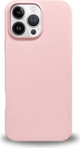 כיסוי סיליקון לאייפון iPhone 16 Pro ורוד פודרה Velox