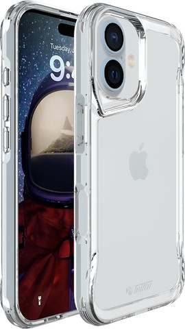 כיסוי לאייפון iPhone 16 Plus שקוף קשיח Toiko Titan