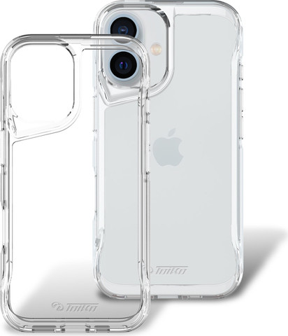 כיסוי לאייפון iPhone 16 Plus שקוף קשיח Toiko Titan