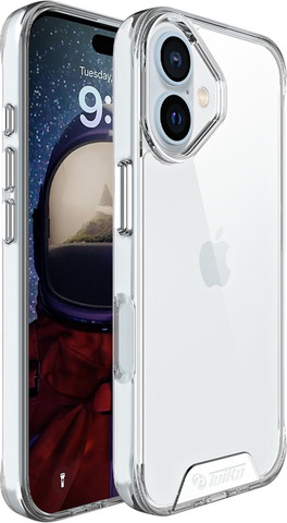כיסוי לאייפון iPhone 16 שקוף קשיח Toiko CHIRON