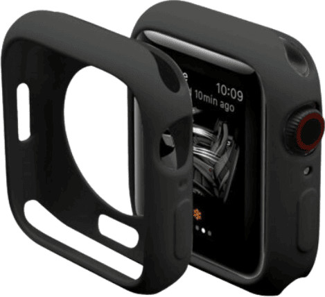 כיסוי סיליקון חלקי 44mm אפל ווטש Black