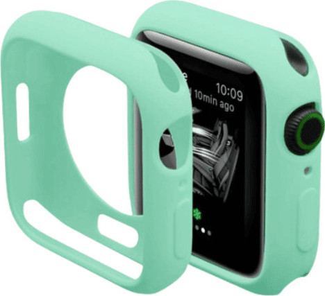 כיסוי סיליקון חלקי 44mm אפל ווטש Mint green