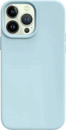 כיסוי סיליקון iPhone 11 Pro מגע קטיפה Sky Blue #3