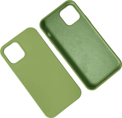 כיסוי סיליקון iPhone 11 Pro Max מגע קטיפה Mint Green #5