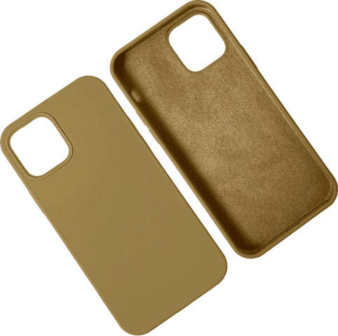 כיסוי סיליקון iPhone 11 Pro Max מגע קטיפה Khaki #10