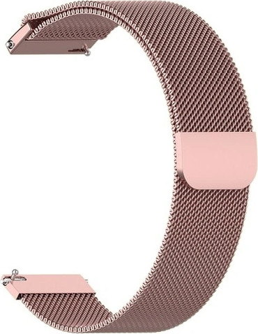 רצועת ברזל מגנט Milanese Quick Release 18mm Pink