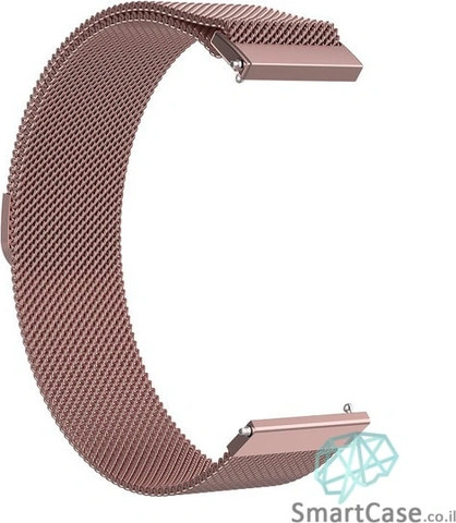 רצועת ברזל מגנט Milanese Quick Release 18mm Pink