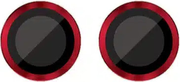 מגן זכוכית למצלמה iPhone 13 iPhone 13 mini Red