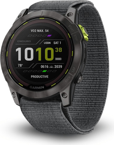 רצועת סקוץ לשעון גרמין ניילון 26MM צבע Gray