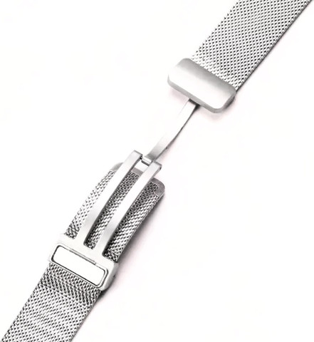 רצועה לאפל ווטש 40/41/42mm ברזל Mesh סגירה מגנטי ורוד