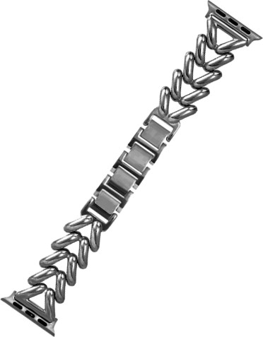 רצועת צמיד לשעון אפל Cowboy 40/41/42mm בצבע שחור
