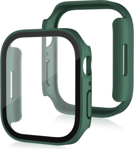 כיסוי מגן לשעון אפל ווטש 10 42mm נגד מים IP68 מרובע ירוק כהה