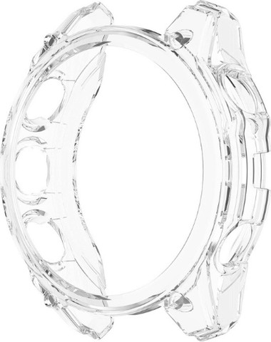 כיסוי מגן חלקי Garmin Fenix 8 51mm מסיליקון שקוף