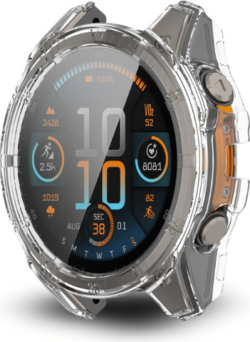 כיסוי מגן מסך זכוכית Garmin Fenix 8 43mm שקוף