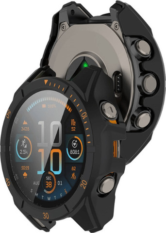 כיסוי מגן מסך זכוכית Garmin Fenix 8 51mm שחור