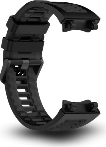 רצועת סיליקון Black לשעוני Amazfit T-Rex 2 ו Amazfit Active Edge