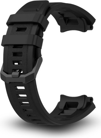 רצועת סיליקון Black לשעוני Amazfit T-Rex 2 ו Amazfit Active Edge