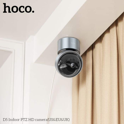 מצלמת אבטחה אלחוטית WIFI מסתובבת Hoco D5 Indoor PTZ 3MP