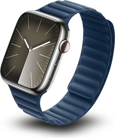 רצועה לאפל ווטש 40/41/42mm בד FineWoven סגירה מגנטית Blue hoco AS100