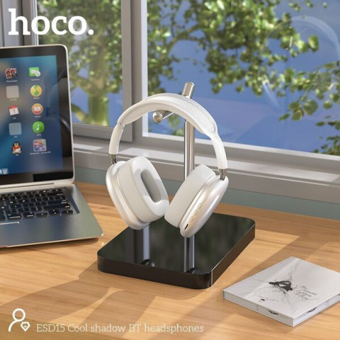 אוזניות אלחוטיות בלוטוס Hoco ESD15 Cool Shadow לבן