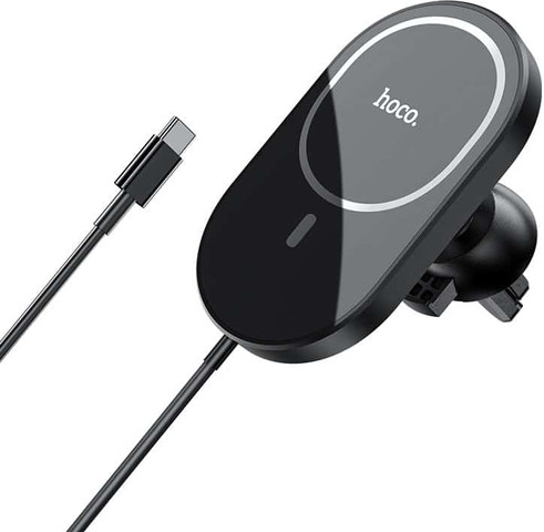 מעמד לרכב טעינת MagSafe אלחוטית מתחבר למזגן HOCO CA90