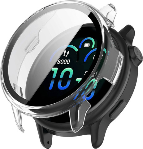 כיסוי היקפי מלא זכוכית שקוף Garmin Vivo Active 6