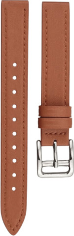 רצועת עור לשעון Garmin Lily 2 צבע Brown אבזם כסוף