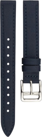 רצועת עור לשעון Garmin Lily 2 צבע Dark Blue אבזם כסוף