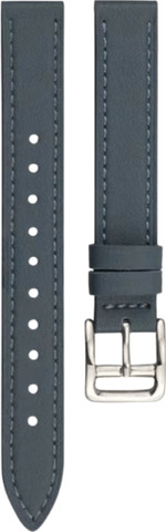 רצועת עור לשעון Garmin Lily 2 צבע Blue אבזם כסוף