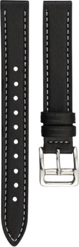 רצועת עור לשעון Garmin Lily 2 צבע Black אבזם כסוף
