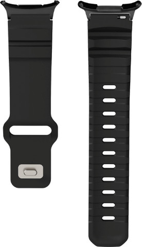 רצועה לשעון סמסונג גלקסי ווטש אולטרה סיליקון פרימיום סגירה פנימית FKM Fluorine שחור