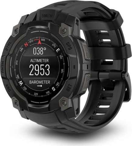 רצועה לשעון Garmin Instinct 3 45mm סיליקון שחור