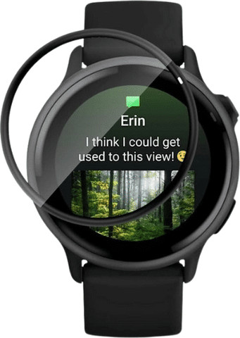 מארז 2 יחידות מגן מסך זכוכית אקרילית Garmin Vivo active 6 PMMA