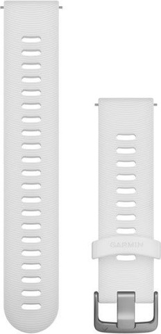 רצועת סיליקון מקורית Quick Release 20mm מבית Garmin White