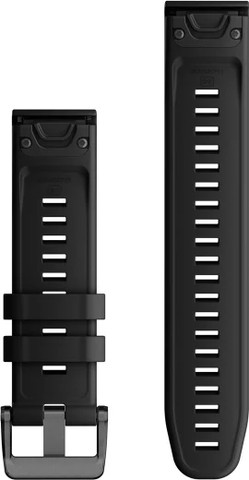 רצועת סיליקון מקורית לשעוני גרמין QuickFit 22MM Black
