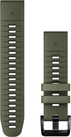 רצועת סיליקון מקורית לשעוני גרמין QuickFit 22MM Moss