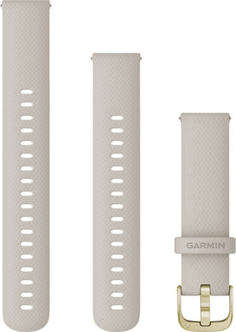 רצועת סיליקון מקורית Quick Release 18mm מבית Garmin Light Sand with Light