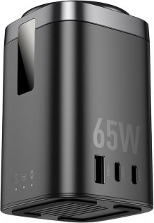 מטען אלחוטי 6 ב-1 Hoco CQ20A תומך 65W מטעין טלפון שעון אוזניות טאבלטים ומחשבים