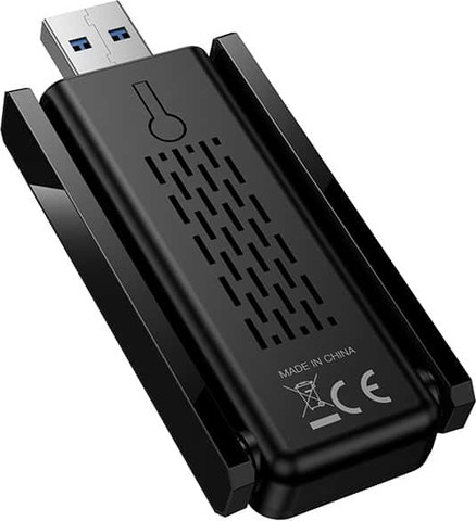 מתאם רשת אלחוטי USB במהירות 600Mbps עם תמיכה ב-Wi-Fi 6 דגם Hoco HI34