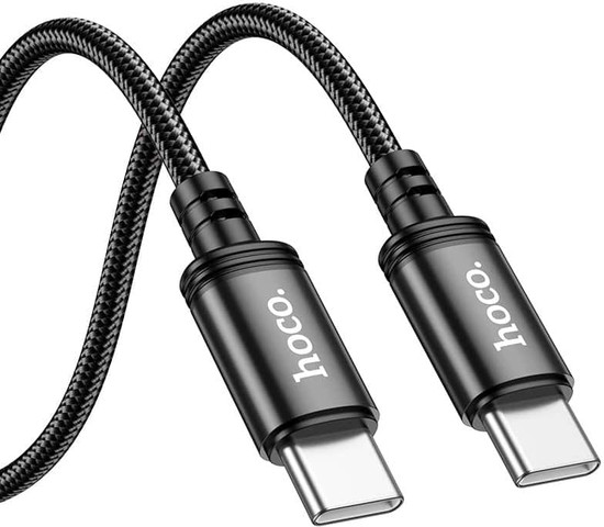 כבל טעינה וסנכרון מהיר אורך 3 מטר חיבור USB-C ל USB-C דגם Hoco X91