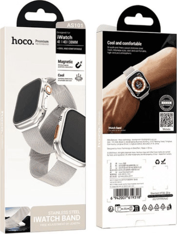 רצועה לאפל ווטש 44/45/46/49mm ברזל מגנט Starlight דגם hoco AS101