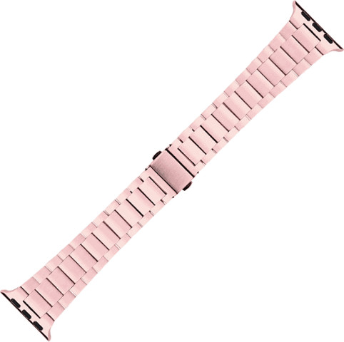 רצועת ברזל צרה לשעון אפל 40/41/42mm בצבע ורוד