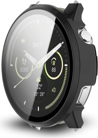 כיסוי היקפי מלא זכוכית Garmin Venu 4 41mm שחור