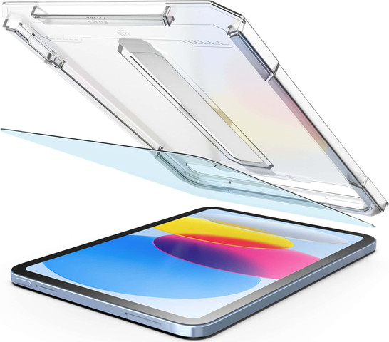 מגן מסך לאייפד זכוכית Apple iPad 11 Inch (A16) 2025 עם מתקן הדבקה ישרה