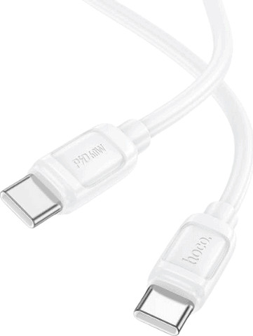 כבל טעינה וסנכרון מהיר אורך 1 מטר חיבור USB-C ל USB-C דגם Hoco X115 60W