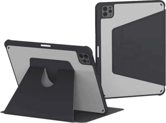 כיסוי מעמד Premium 360 TPU לאייפד iPad 11" 2025 A16 שחור