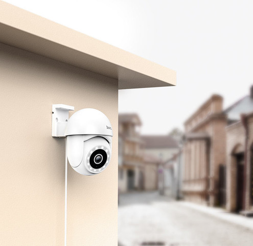 מצלמת אבטחה אלחוטית WIFI מסתובבת Hoco D2 Outdoor PTZ 3MP