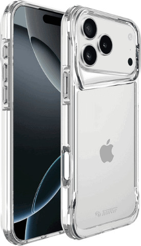 כיסוי לאייפון iPhone 17 Pro Max שקוף קשיח Toiko Titan