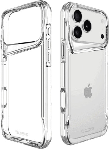 כיסוי לאייפון iPhone 17 Pro Max שקוף קשיח Toiko Titan